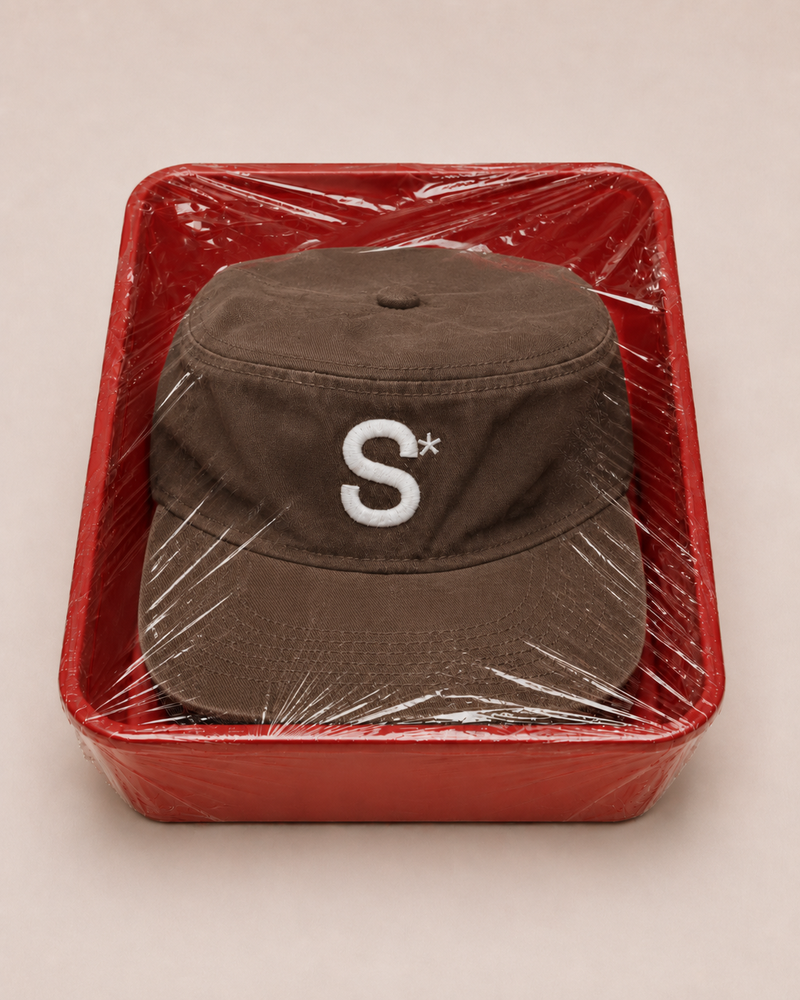 FLAT CAP-BROWN