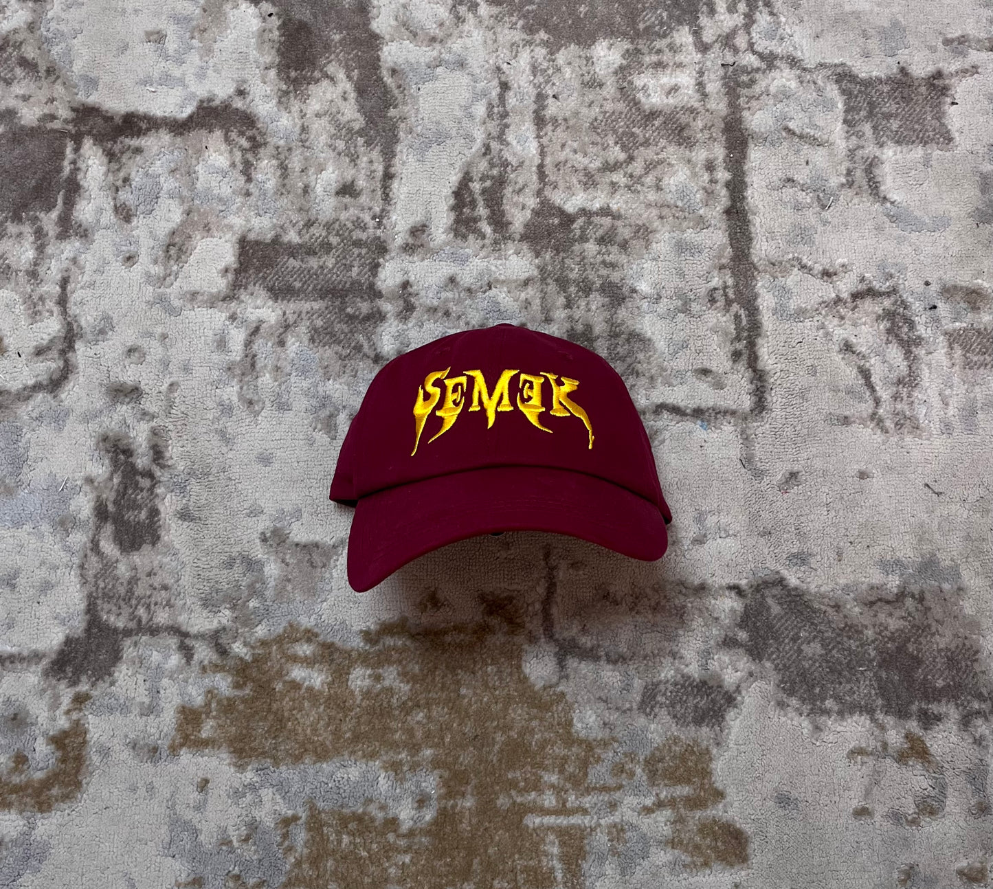 Red&yellow cap