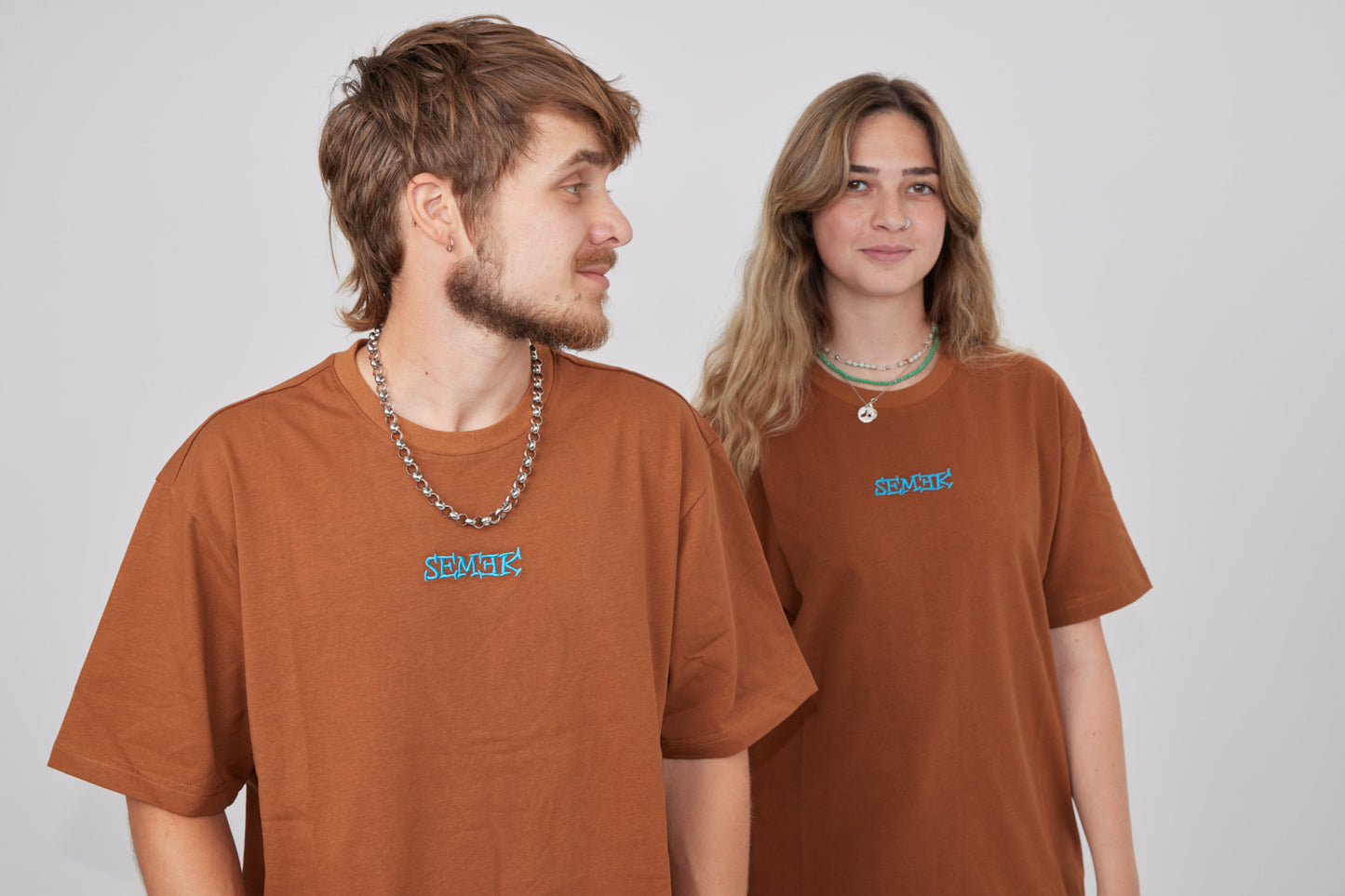 Brain-brown t shirt