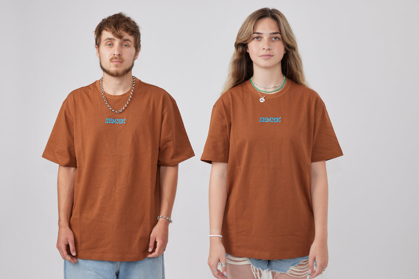 Brain-brown t shirt