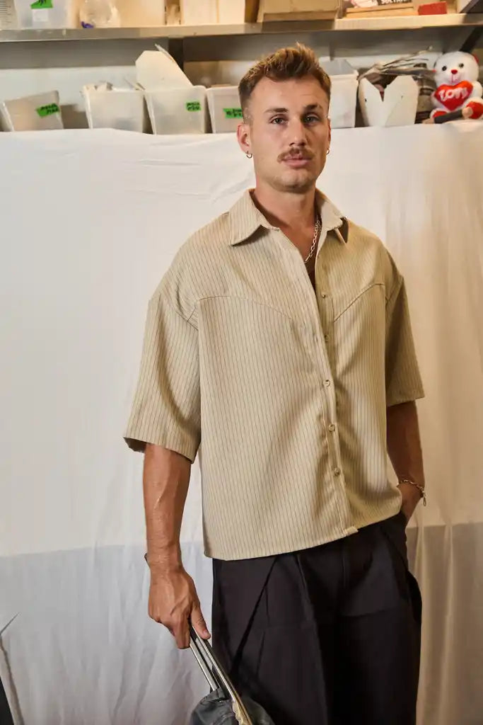 HEART SHIRT- CREAM