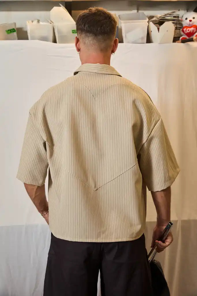HEART SHIRT- CREAM